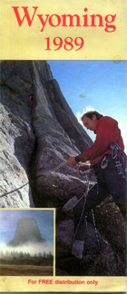 Andy Petefish - Cover 1989 WY Road Map - Another lap on Mr. Clean 5.11